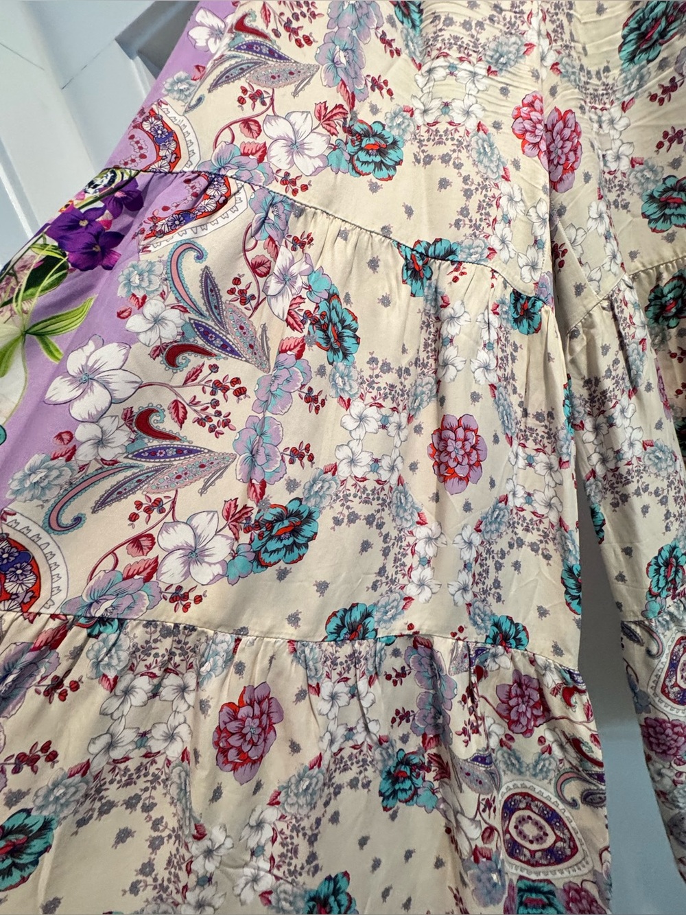 Johnny Was Printed Palazzo Pant - Picture 5 of 11